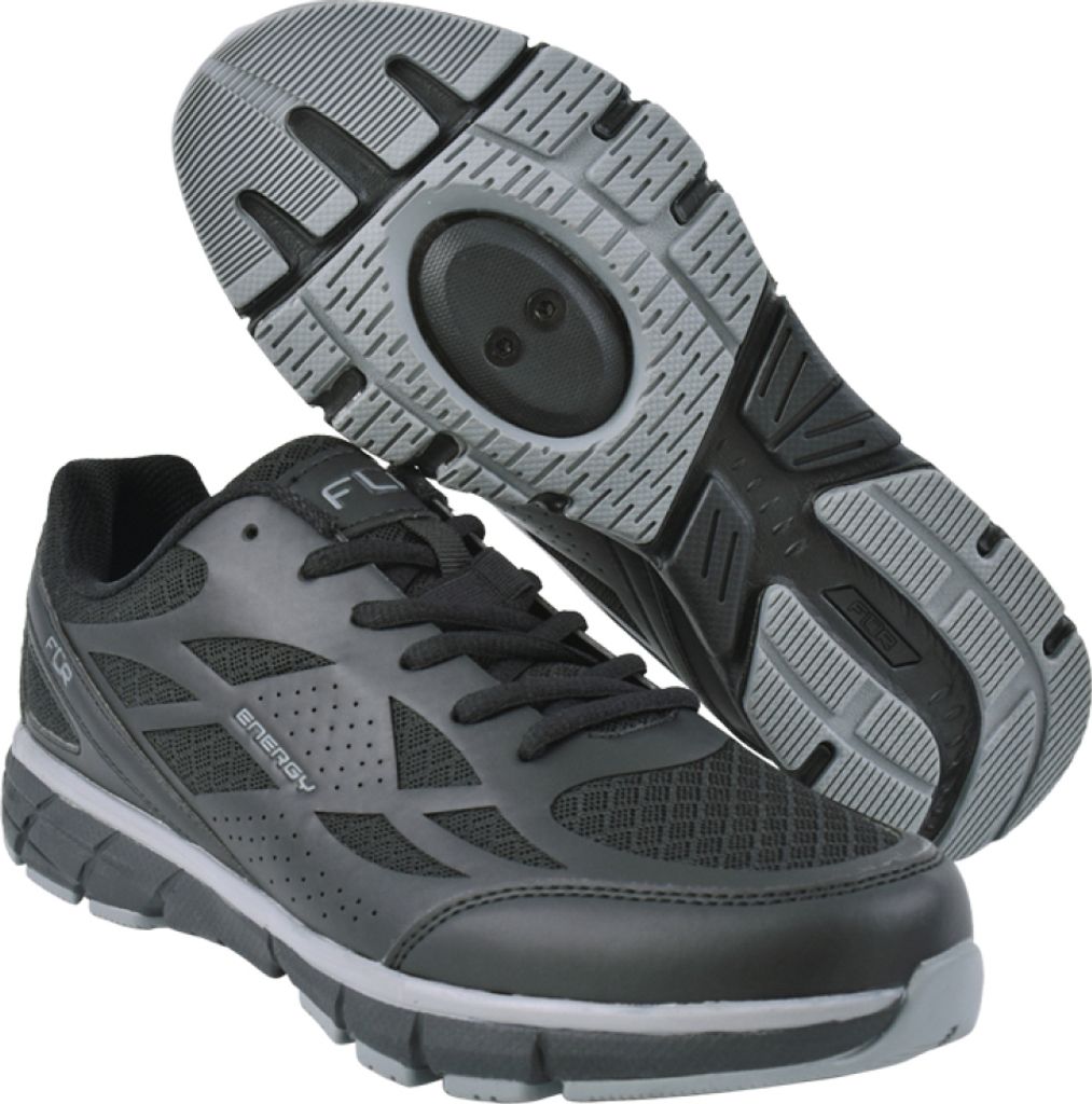 FLR Fahrradschuhe - ENERGY MTB - Grau/Schwarz 43
