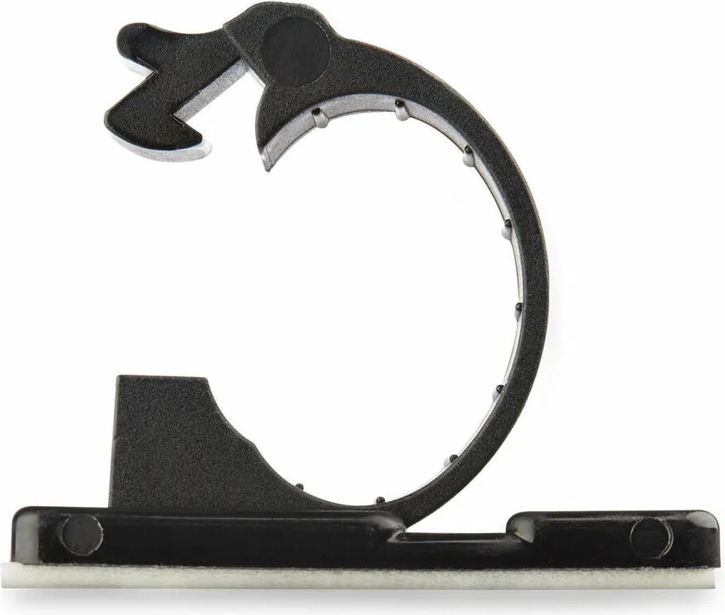 Supports de Montage Noirs pour Serre-Câbles StarTech CBMCC2 Robustes