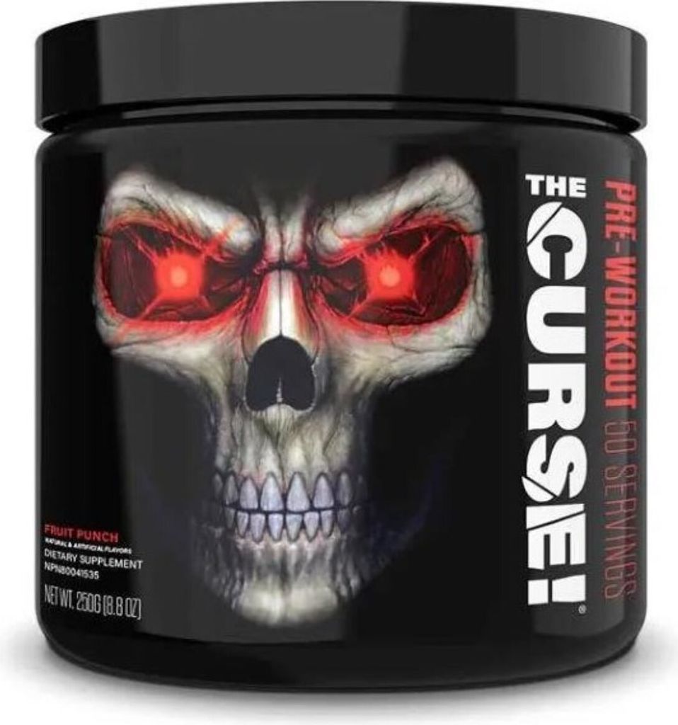 JNX Sports The Curse! (50 serv) Fruit Punch - Pre-Workout - Pre-Workout Booster