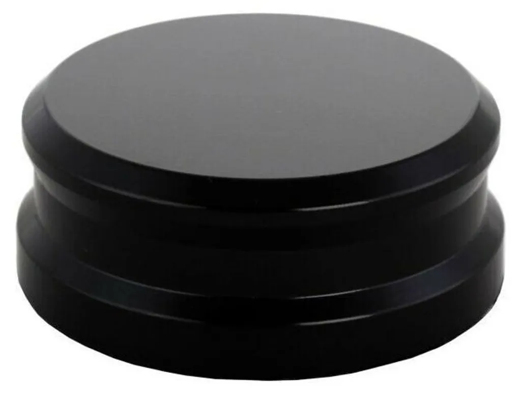Stabilisateur de Disque Vinyle en Métal Noir Analogis - Presse-disque Hi-Fi