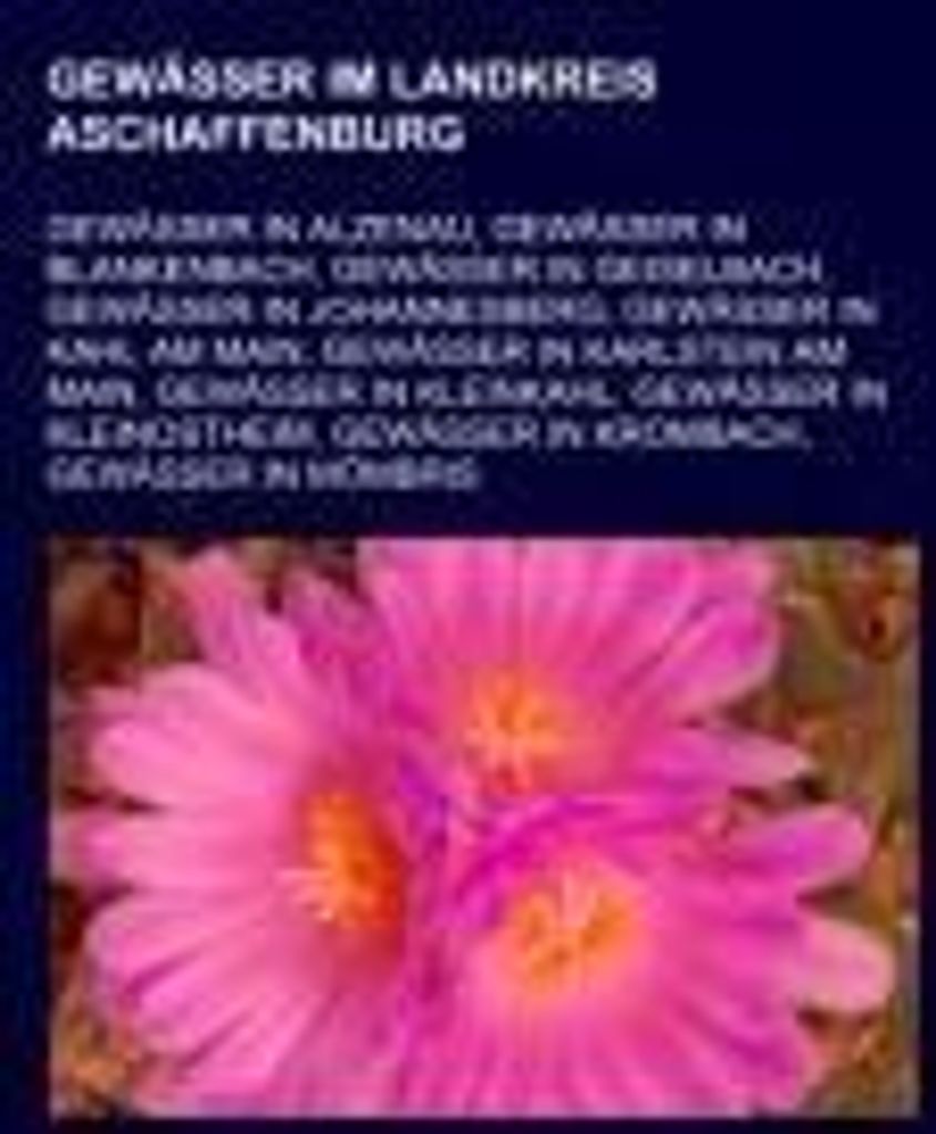 Gewässer im Landkreis Aschaffenburg