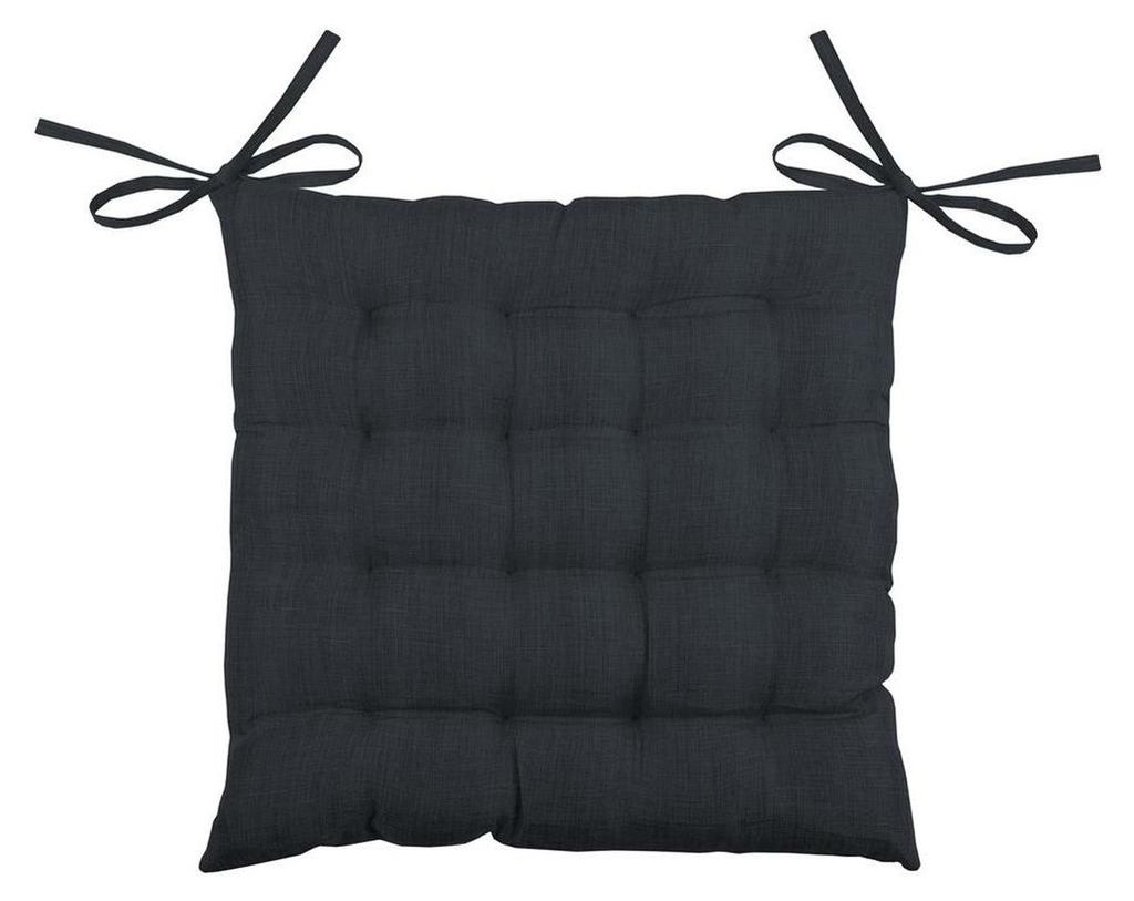 STOF | Sitzkissen BEA - 40x40 cm - Graphit - Bequem und Produktbild 