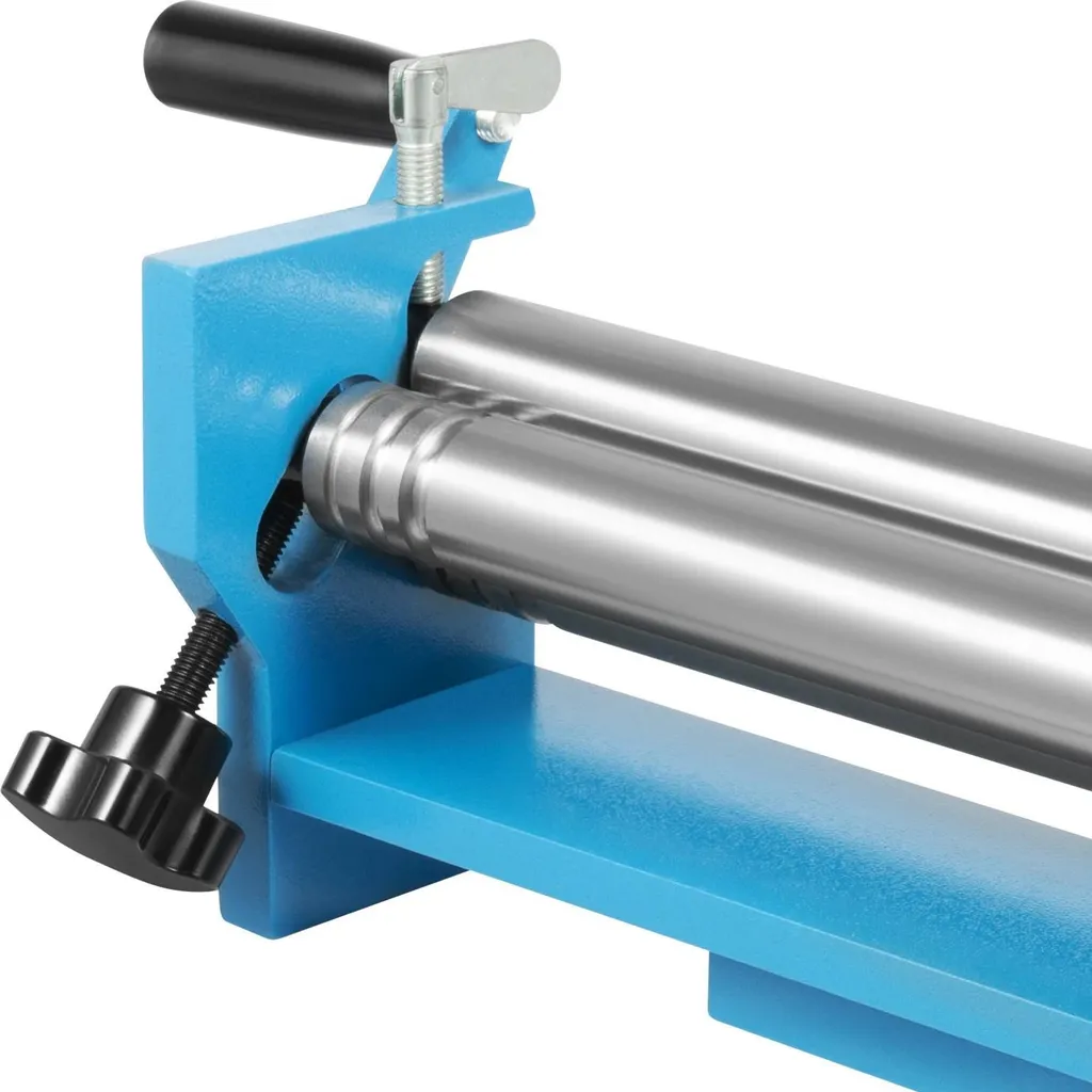 Rouleuse plieuse circulaire pour tôle de 2 mm - Machine d'atelier 30cm