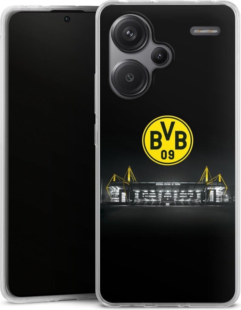 DeinDesign Handyhülle für Xiaomi Redmi Note 13 Pro Plus Silikon Hülle Case Smartphone Schutzhülle BVB Borussia Dortmund Stadion