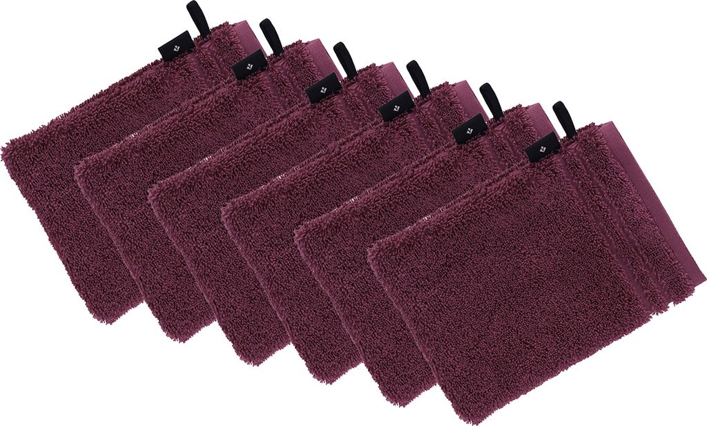 6er Pack Waschhandschuh Vienna Style Supersoft von der Marke Vossen 22 x 16 cm