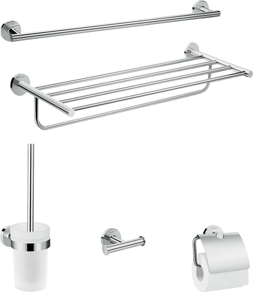 hansgrohe Bad-Accessoire-Set UNIVERSAL LOGIS 5-teilig chrom