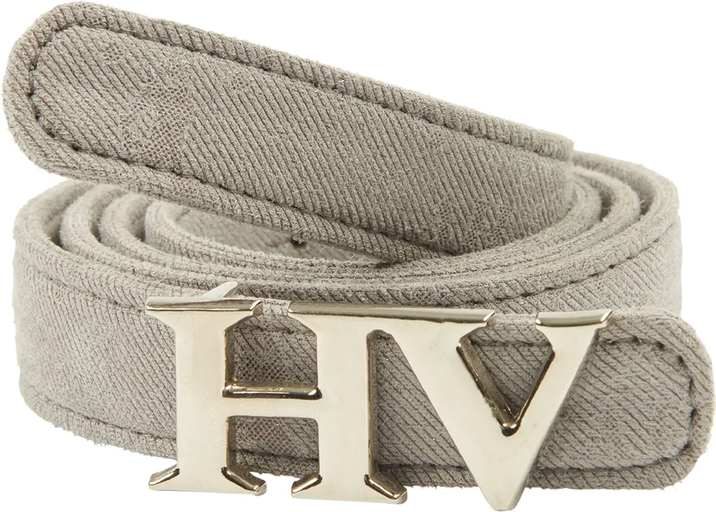 HV POLO Cintura Donna Frost Grey 85cm | Fibbia Argento Elegante