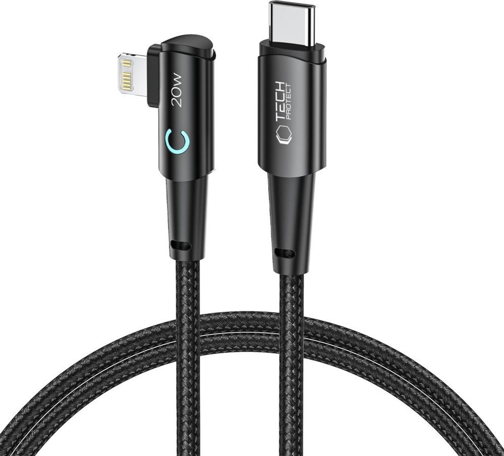 Tech-Protect Ultraboost "L" Lightning Kabel Pd20W/3A 100Cm Produktbild 