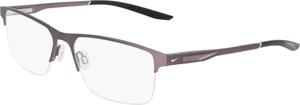 Nike 8045 57/17/140 Lunettes de vue Homme Brushed Gunmetal et Noir