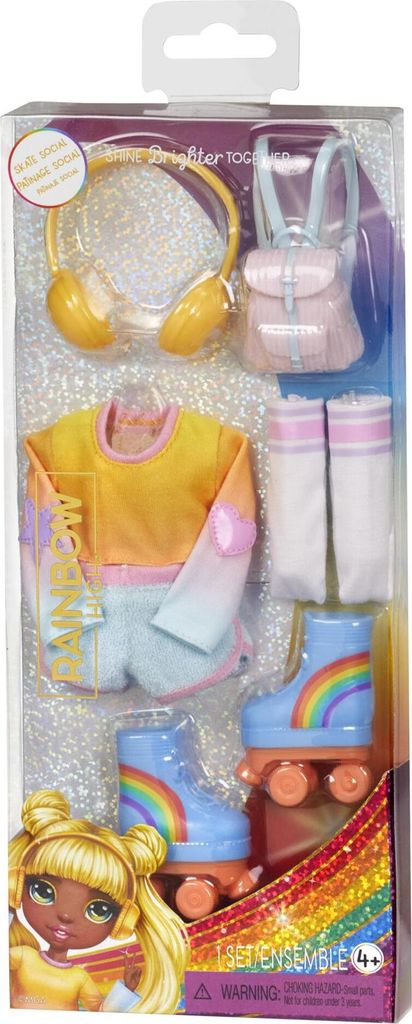 Set alta moda arcobaleno - Skate Social Immagine del prodotto 