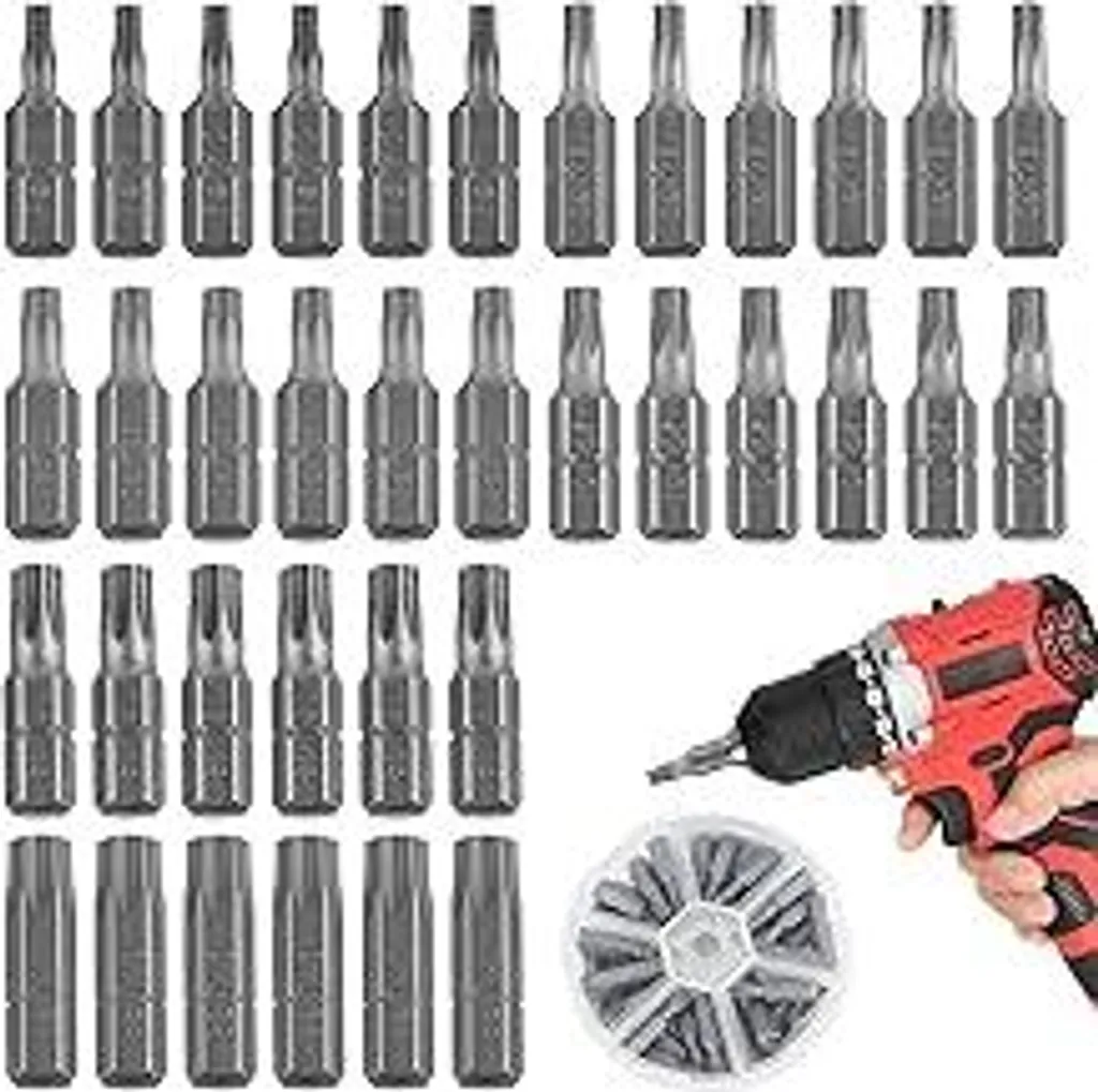 Inserti Torx S2 42pz Nichelati | Punta Avvitatore Professionale
