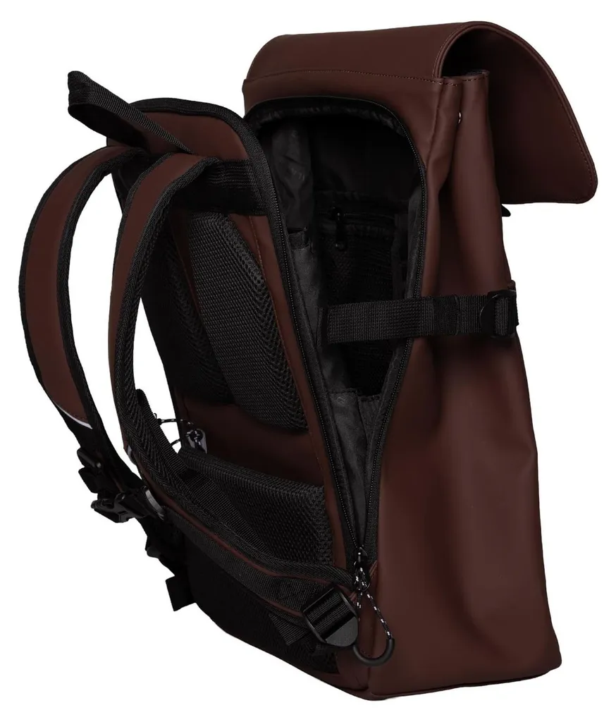 Sac à dos ordinateur portable Walker Aura 22L - Bagagerie chic Brownie - 8