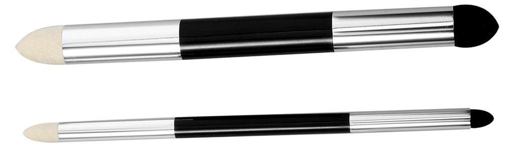2 Stück Skizzenwischer für Künstler - Weiche radierbare Zeichenwerkzeuge und flexible Mischstäbe für präzises Skizzieren und Zeichnen, ergono...