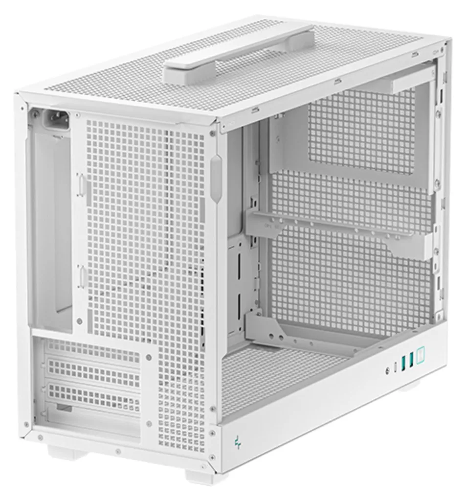 DeepCool CH160 PLUS WH Boîtier PC SFF Blanc : Fini l'Encombrement Inutile