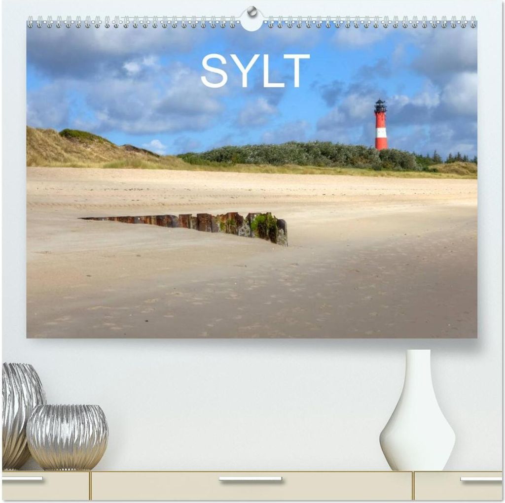 Sylt (hochwertiger Premium Wandkalender 2026 DIN A2 quer), Kunstdruck in Hochglanz