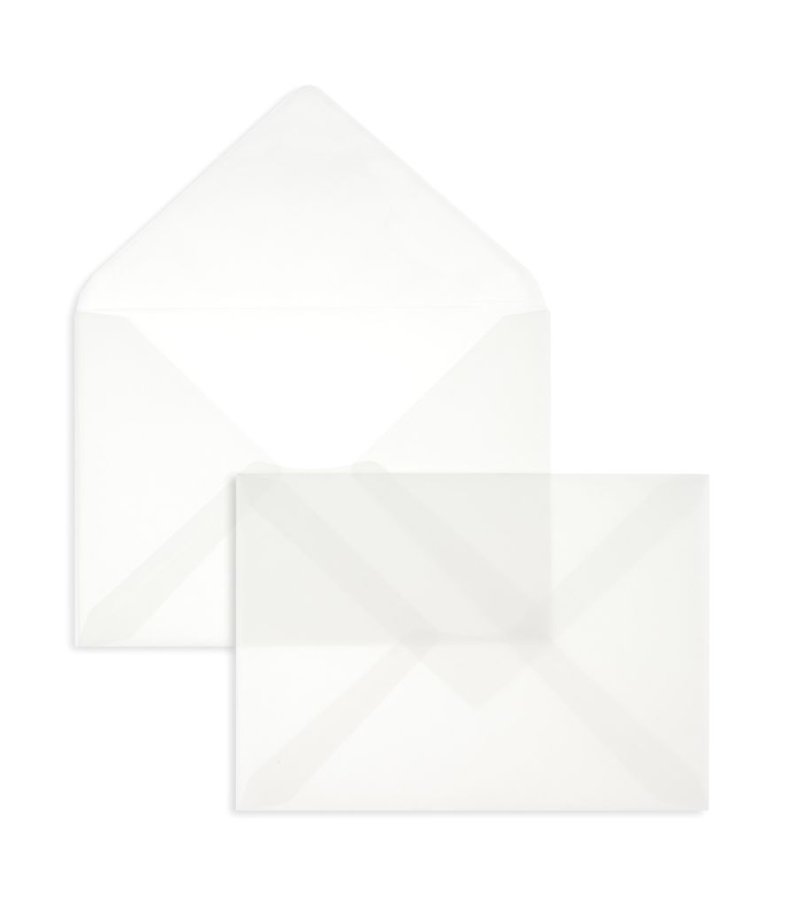 25 Transparente Briefumschläge 162x229 mm (DIN C5) mit Produktbild 2