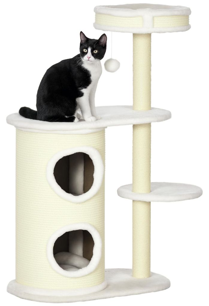 Reposoir et griffoir pour chat PAWHUT D30-615V00CW - B Image du produit 