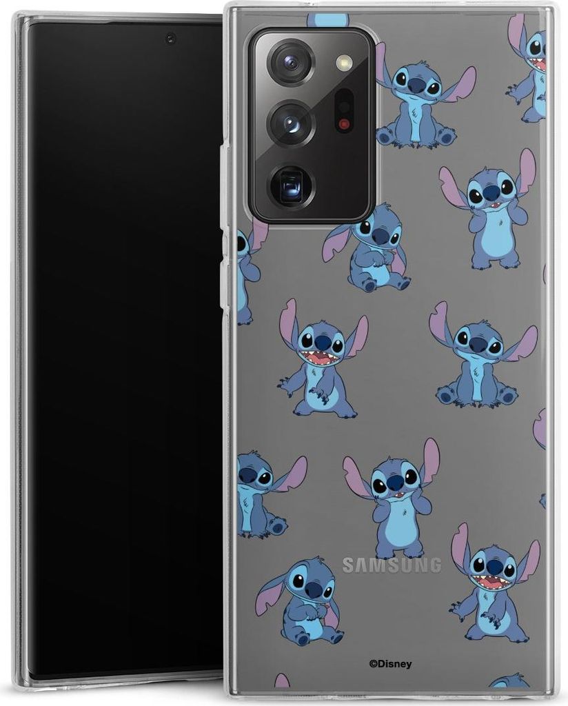 DeinDesign Handyhülle für Samsung Galaxy Note 20 Ultra Silikon Hülle Case Smartphone Schutzhülle Disney Offizielles Lizenzprodukt Lilo & Stitch