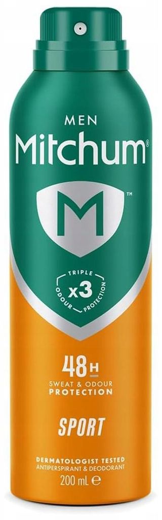 Mitchum Uomo Sport Deodorante Spray 200ml Immagine del prodotto 