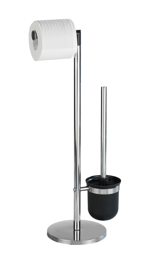 WENKO WC-Garnitur Parus silber Metall Produktbild 5