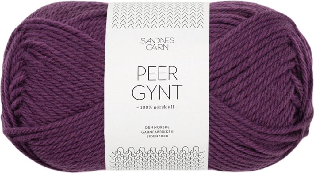 Sandnes Peer Gynt 50g - 100% Schurwolle bjornebaersaft 4672 Produktbild 
