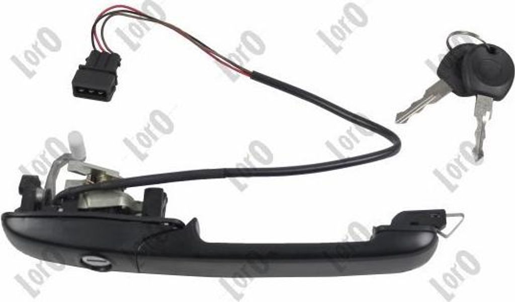 ABAKUS 132-053-013 Türgriff OE 3A0837207C kompatibel mit Passat 3C, Passat 3B, Passat 35I