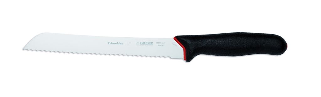 Giesser Messer Brotmesser PrimeLine Chef Wellenschliff 21 cm Klingenlänge