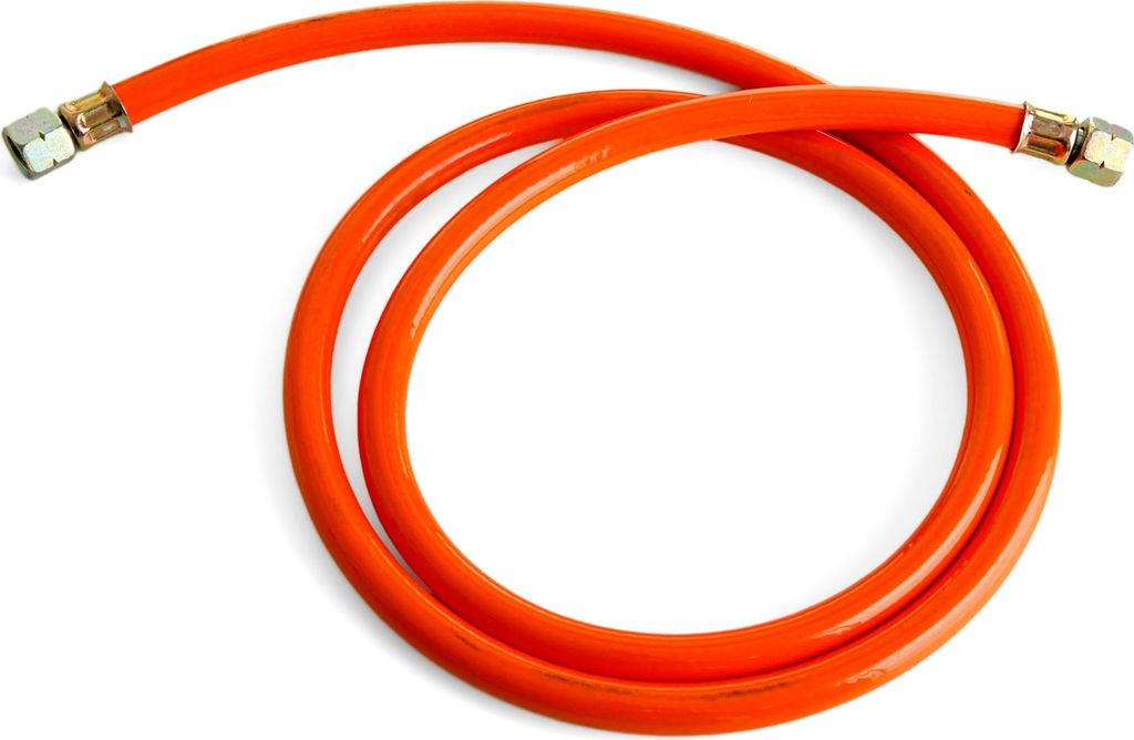 Paella World Gasschlauch 1,5 m 1/4 Linksgewinde robust universell einsetzbar