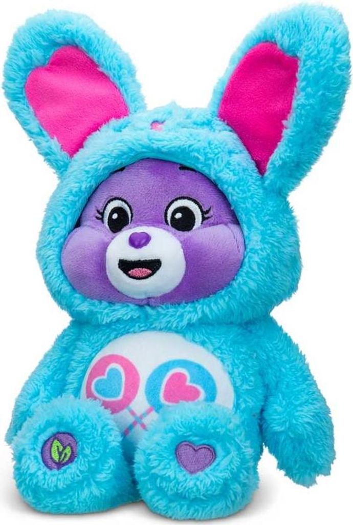 Care Bears Plüsch 22cm - Share Bunny im Hoodie - Kuscheltier