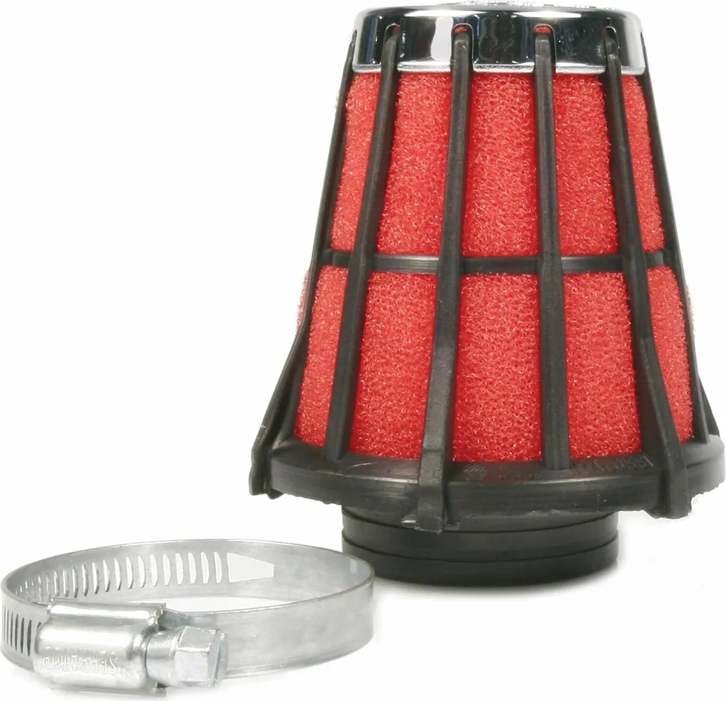 Filtre à air Malossi E5 noir Ø 43mm haute performance PHBL 25 mm