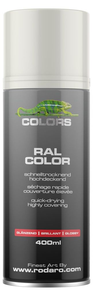 COLORS Sprühlack - 400ml Spraydose | RAL9010 - Reinweiss Produktbild 