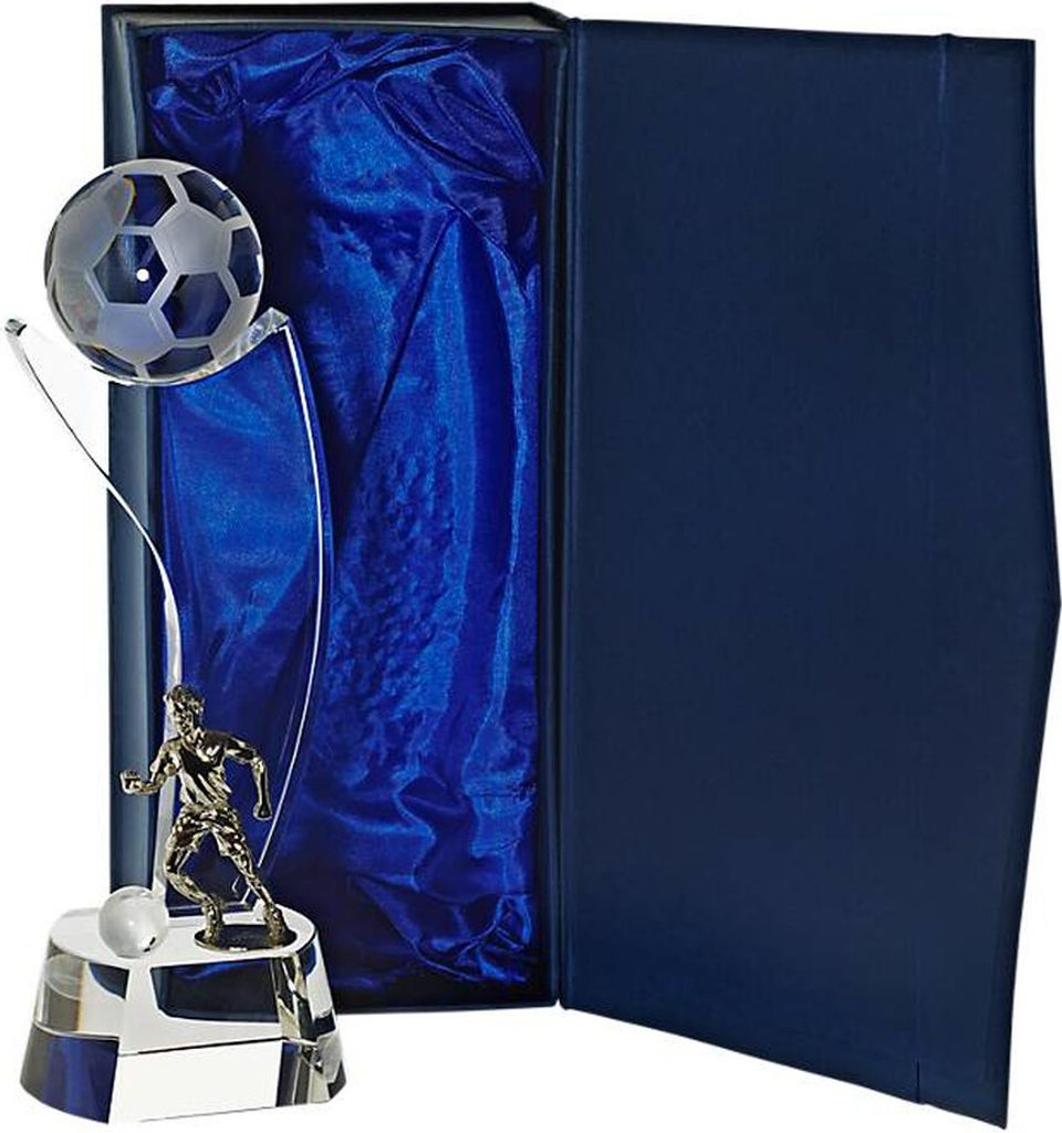 Fußballtrophäe Fußballstar Pokal 25cm