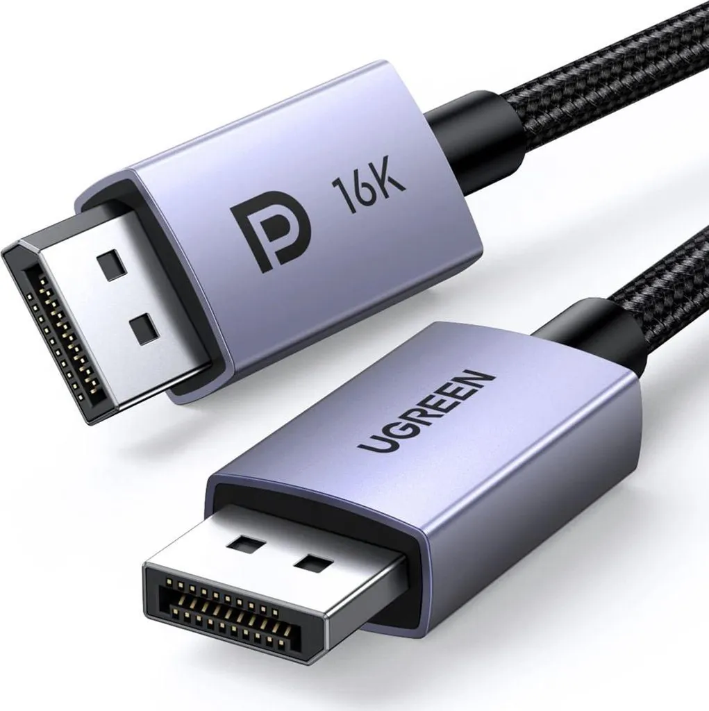 Câble DisplayPort 16K UGREEN pour Gaming 4K 240Hz et Design Pro - 3m