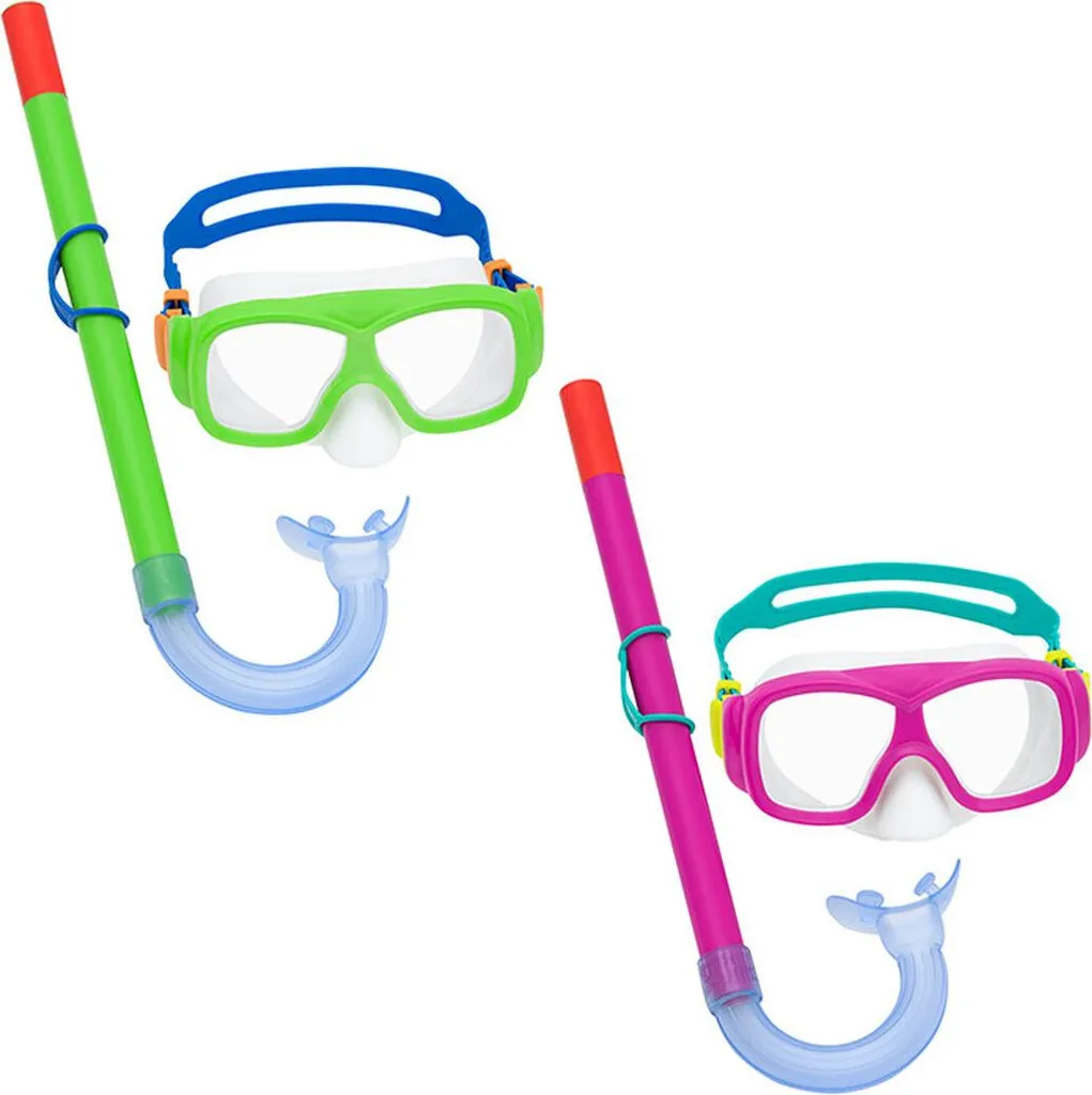 Masque et Tuba pour la Plage Adulte Bestway avec Embout Ergonomique