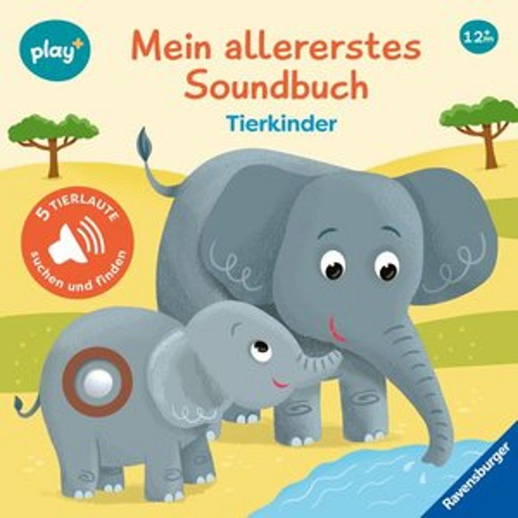 Play+ Mein allererstes Soundbuch Tierkinder - ab 12 Monate Produktbild 