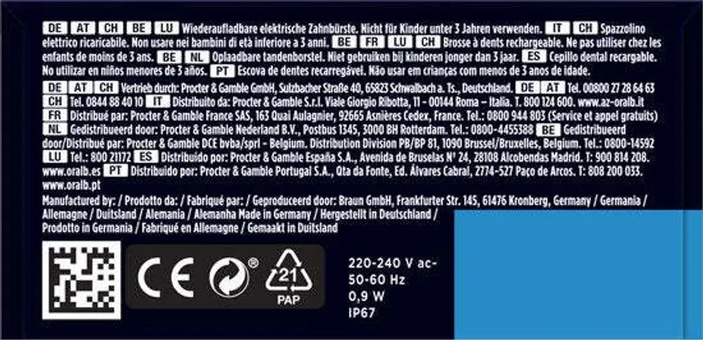 Oral-B Genius X White 396901 Brosse à Dents Électrique avec Intelligence - 15