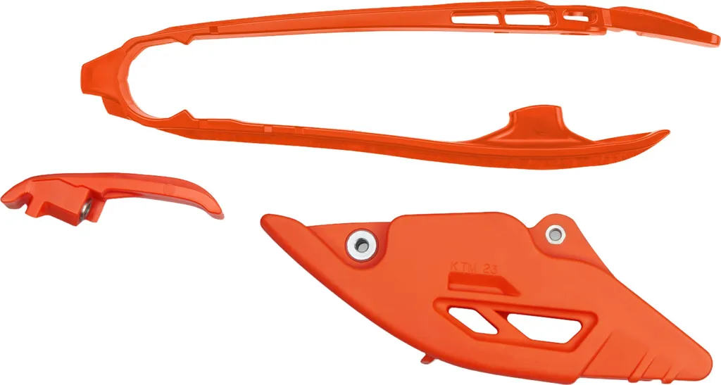 Guide-chaîne KTM SX SX-F 2025 UFO PLAST - Protection Transmission Orange