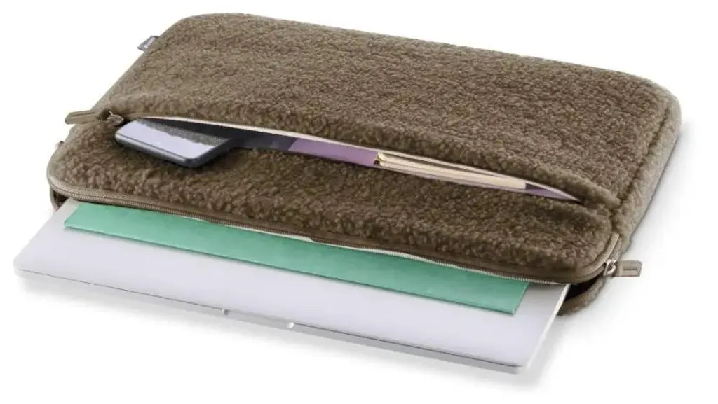 Housse PC 15,6 pouces Cozy Mocca rembourrée et résistante - 36-40cm