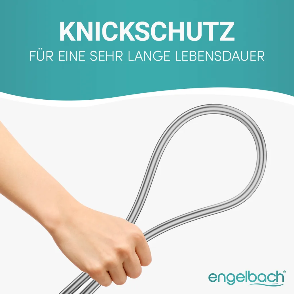 Recensione Tubo Doccia Engelbach 125cm: Il Migliore in Plastica? - 4