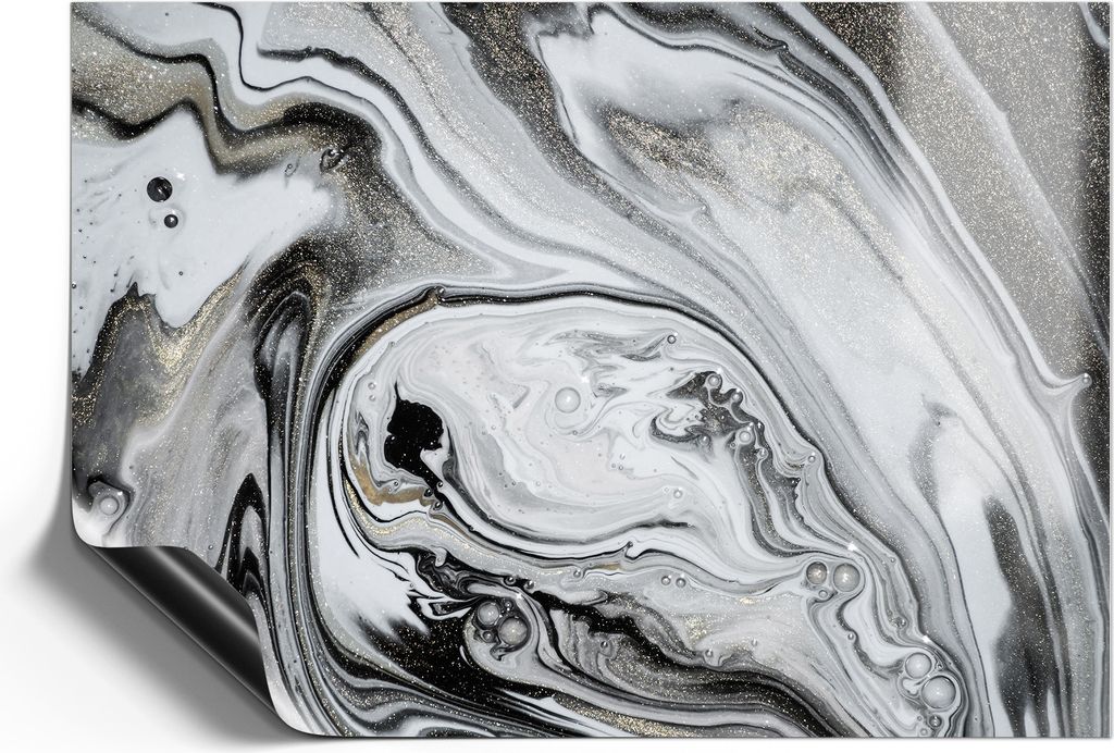 DEQORI Magnetmatte Universal 42x30 cm (A3) 'Aufwendiger Marmordekor' Magnetfolie Kalender Planer