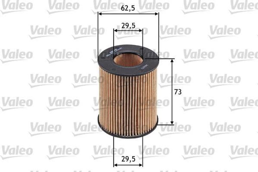 VALEO 586554 Ölfilter OE MO533 kompatibel mit Galaxy, Mondeo, S-Max, 3, 6, CX-7, MPV