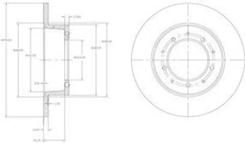 Disque de frein Dr!ve+ haute résistance pour Defender L316 - Réf 571 912