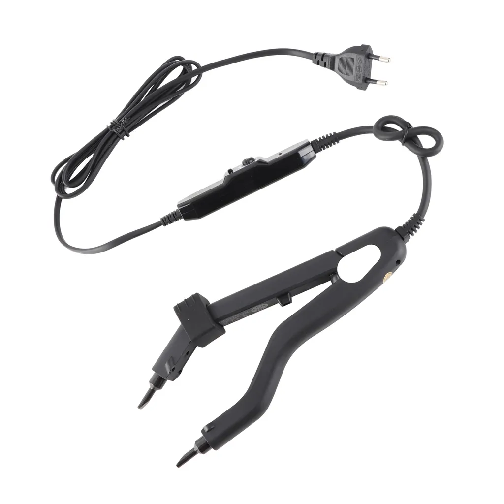 Mini fer d'extension de cheveux ergonomique avec pinces en téflon - 4