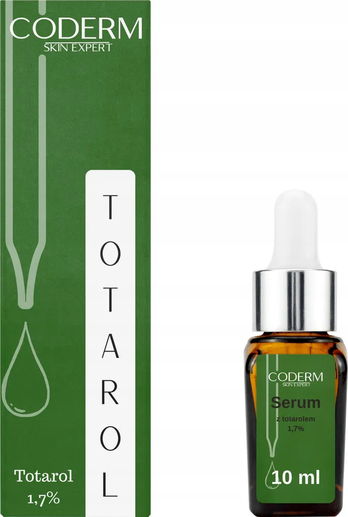 Siero CODERM Totarol 10ml: Massima Concentrazione Anti-Acne e Macchie