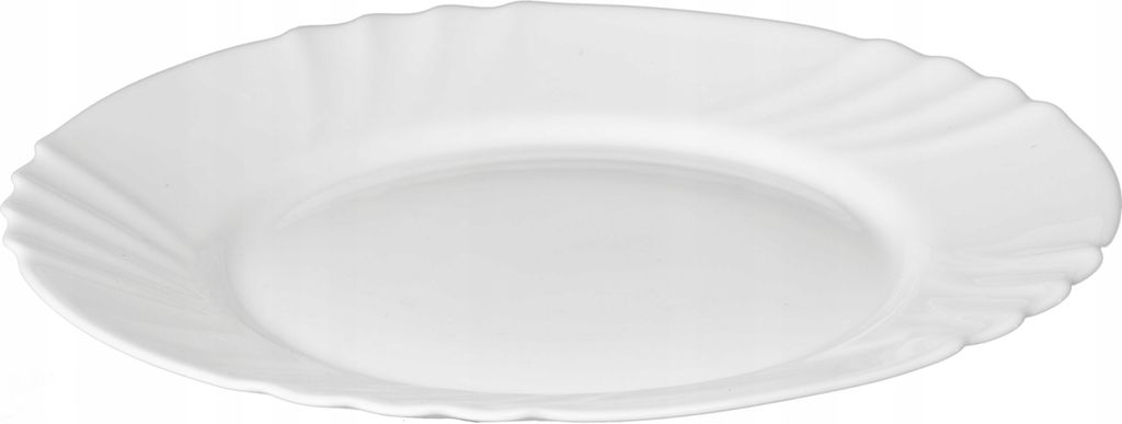 Dessertteller, flach, weiß, rund, 19 cm, Bianco