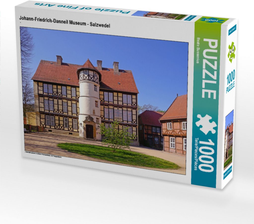 CALVENDO Puzzle Johann-Friedrich-Danneil Museum - Salzwedel | 1000 Teile Lege-Größe 64x48cm Foto-Puzzle für glückliche Stunden