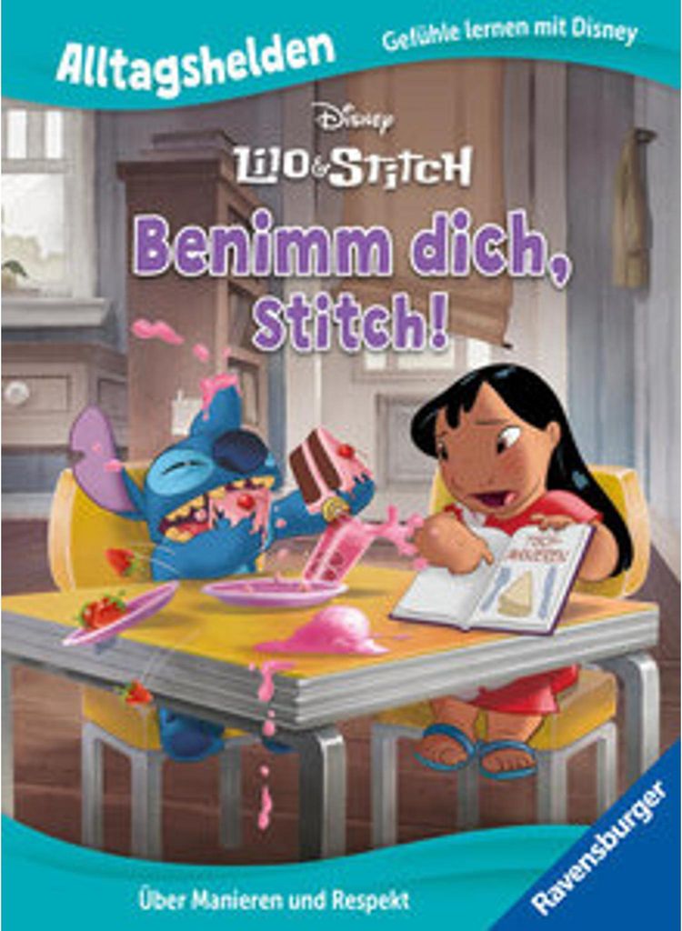 Ravensburger Buch Gefühle lernen mit Disney Lilo & Stitch Produktbild 