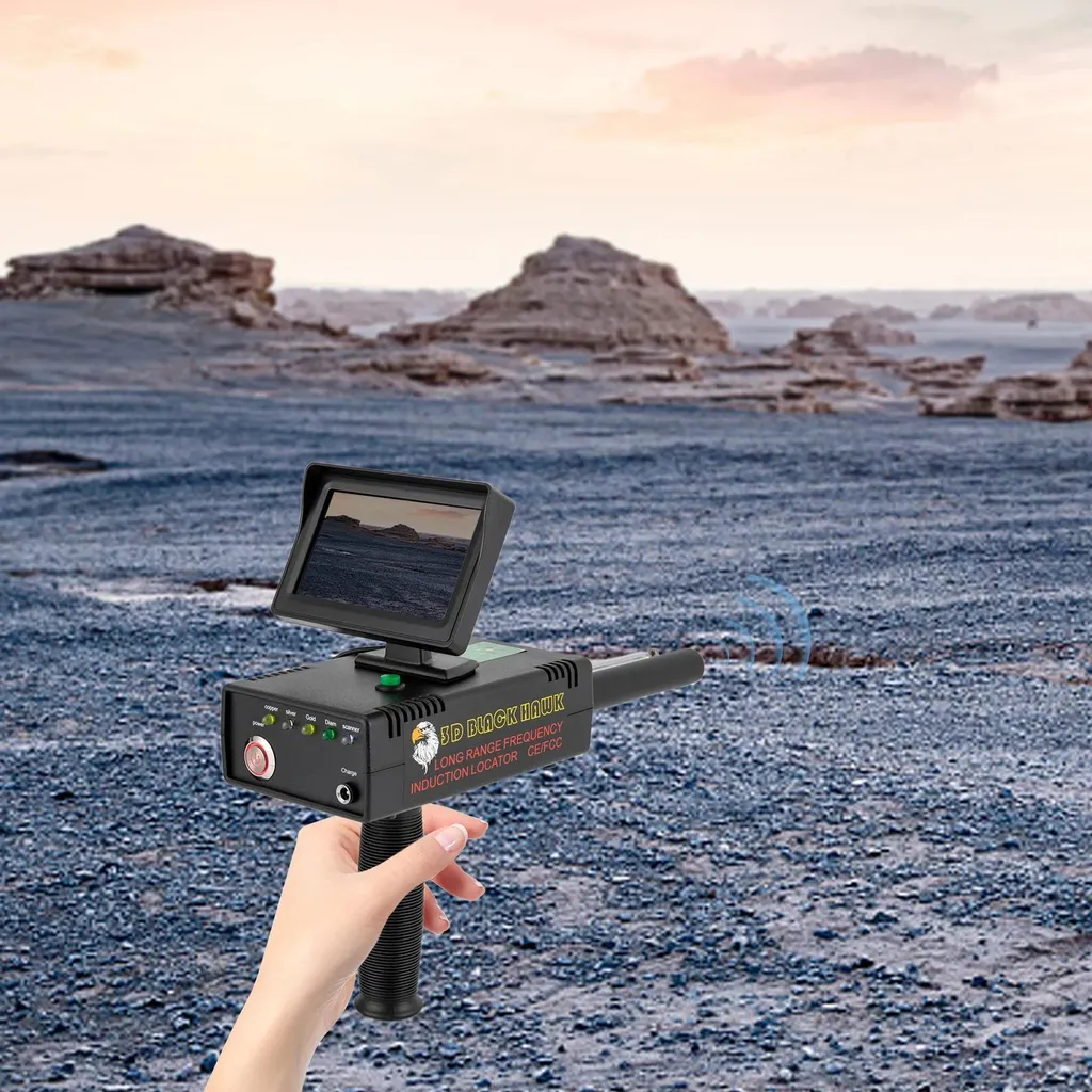 Scanner souterrain télécommandé pour détection or et argent noir 30m - 9