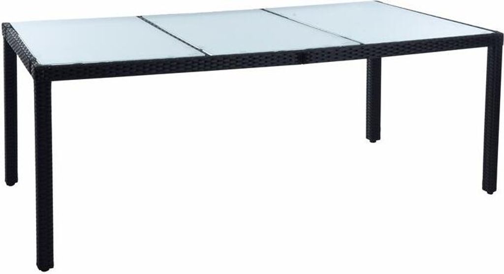Polyrattan Sitzgruppe Gartenmöbel Set für 8 Personen Rattan Produktbild 