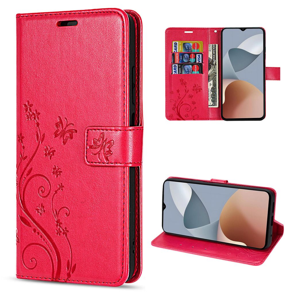 Hülle für ZTE Blade A34 Handy Tasche Handyhülle Wallet Case Produktbild 